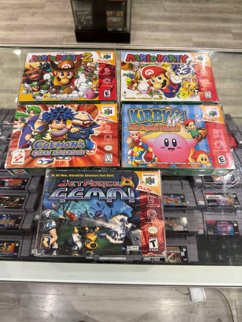 N64 Box and Manual Lot