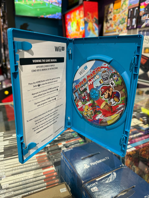 Paper Mario Color Splash - Nintendo Wii U