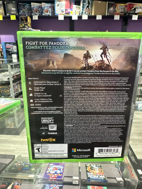 Avatar: Frontiers of Pandora (Microsoft Xbox Series X) Complete Tested!