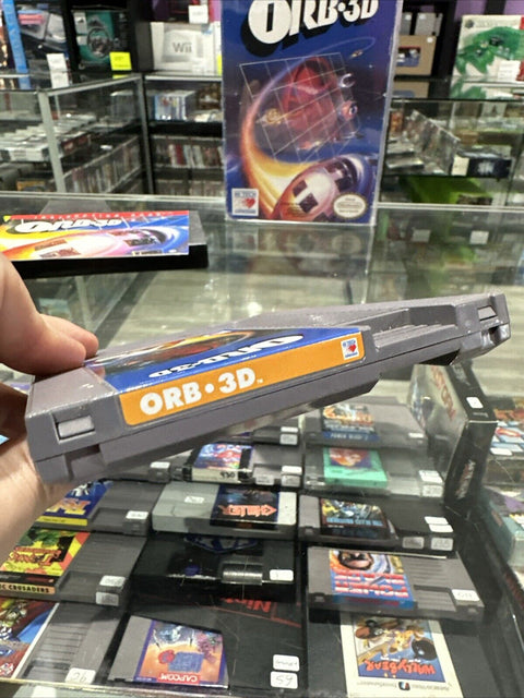ORB-3D (Nintendo Entertainment System, 1990) NES CIB Complete Tested!