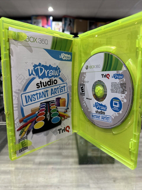 U Draw Studio Instant Artist 2010( Microsoft Xbox 360) CIB Complete Tested!