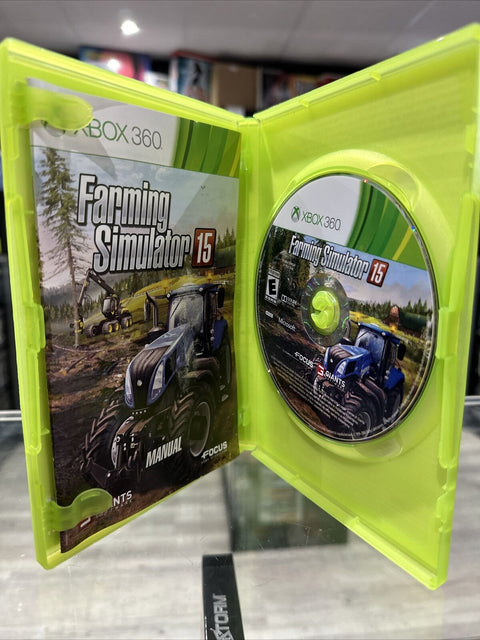 Farming Simulator 15 Xbox 360 CIB Complete Tested!