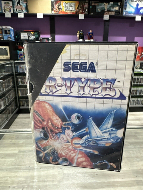 R-Type (Sega Master System, 1988) SMS CIB Complete Tested!