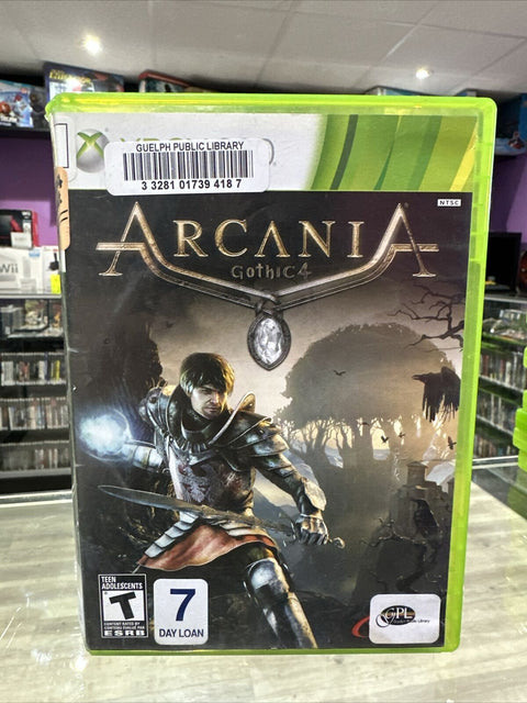 Arcania: Gothic 4 (Microsoft Xbox 360, 2010) CIB Complete *Library Copy* Tested!