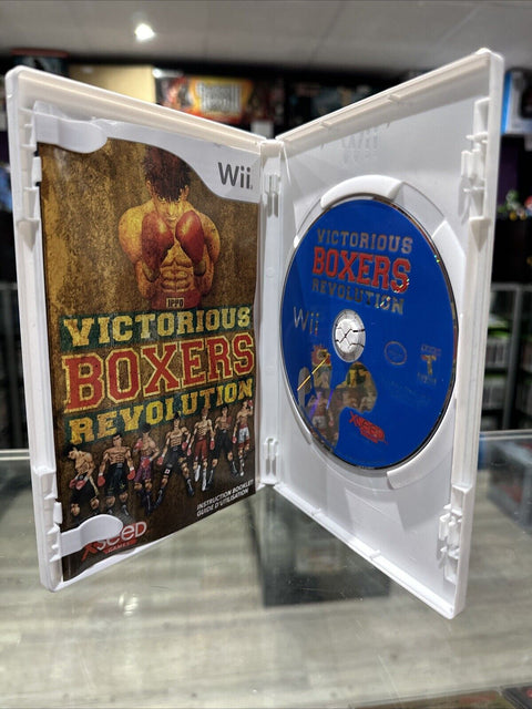 Victorious Boxers Revolution (Nintendo Wii 2007) CIB Complete Tested!