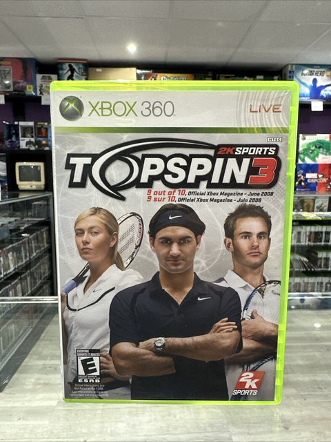 Top Spin 3 (Microsoft Xbox 360) Tested!