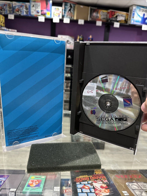 Power Factory Featuring C + C Music Factory (Sega CD, 1992) Case Damage CIB