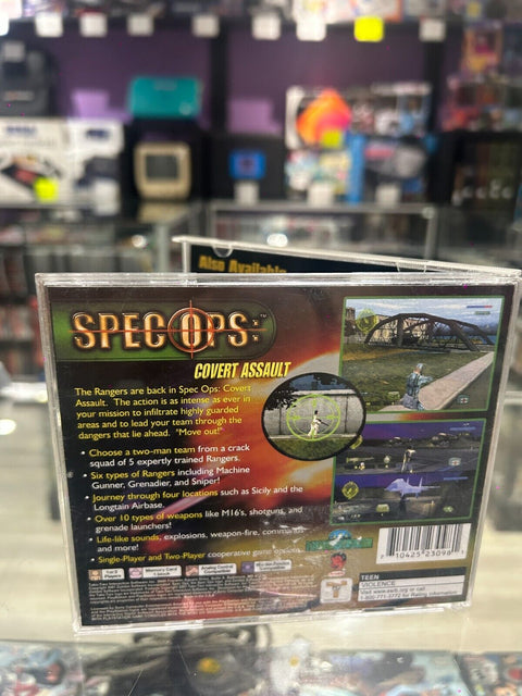 Spec Ops: Covert Assault (Sony PlayStation 1, 2001) PS1 CIB Complete Tested!