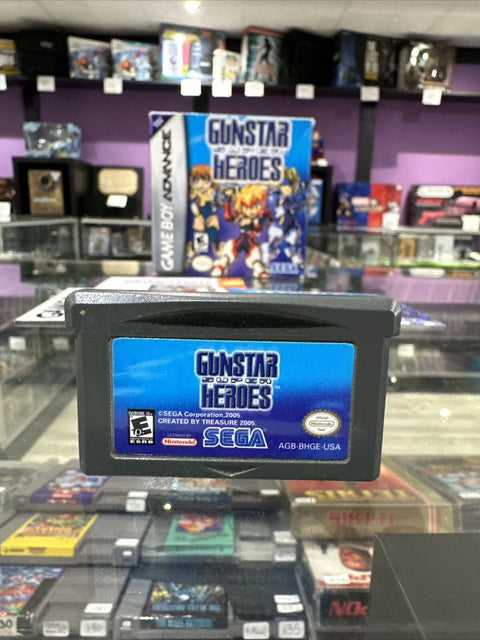 Gunstar Super Heroes (Nintendo Game Boy Advance, 2005) GBA CIB Complete Tested!