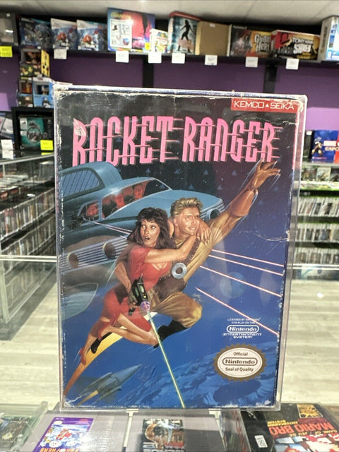 Rocket Ranger (Nintendo Entertainment System, 1990) NES CIB Complete Tested!