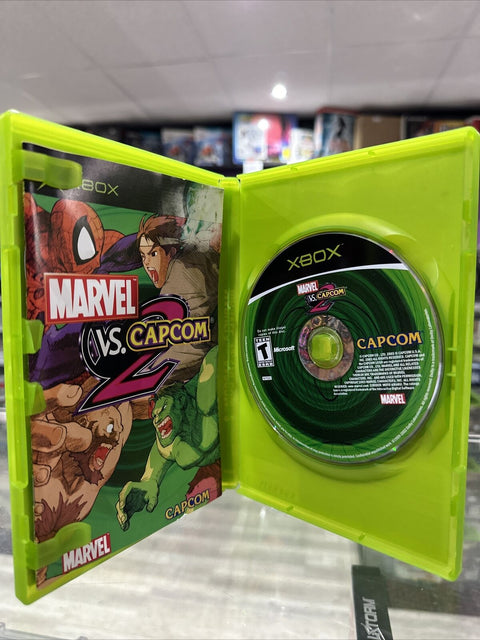 Marvel vs. Capcom 2 (Microsoft Original Xbox, 2003) CIB Complete Tested!