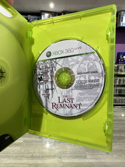 The Last Remnant (Microsoft Xbox 360, 2008) CIB Complete Tested!