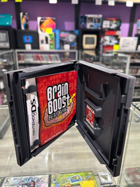 Brain Boost: Beta Wave (Nintendo DS, 2006) CIB Complete Tested!