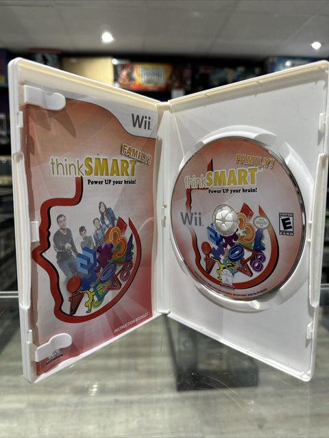 Thinksmart Family (Nintendo Wii, 2010) CIB Complete Tested!
