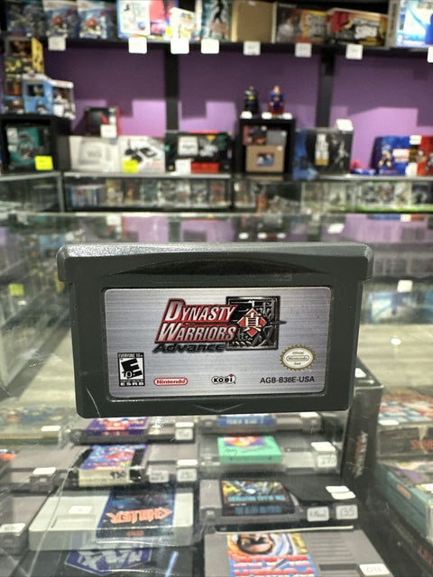 Dynasty Warriors Advance (Nintendo Game Boy Advance, 2005) GBA Tested!