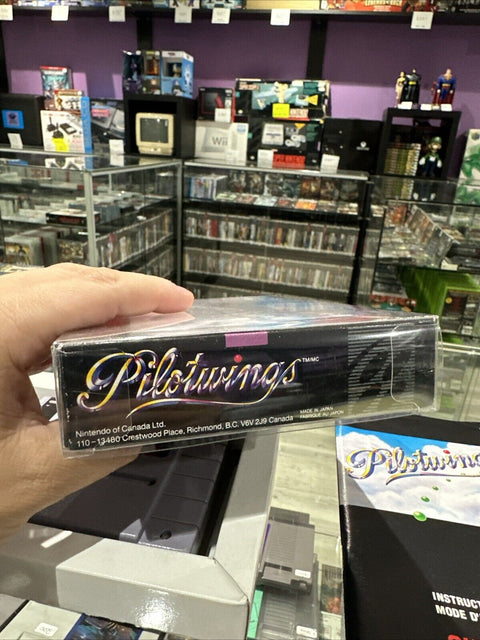 Pilotwings (Super Nintendo, 1991) SNES CIB Complete Tested!