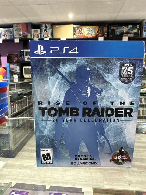Rise of the Tomb Raider 20 Year Celebration (PlayStation 4) PS4 Artbook Editon
