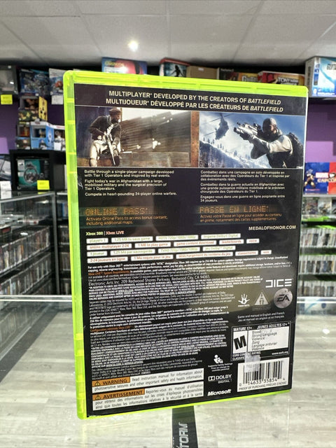 Medal of Honor (Microsoft Xbox 360, 2010) CIB Complete Tested!