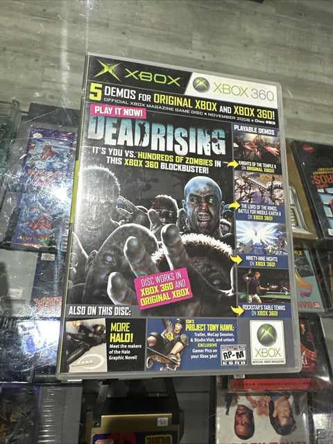 Lot Of 7 Xbox 360 Demo Discs