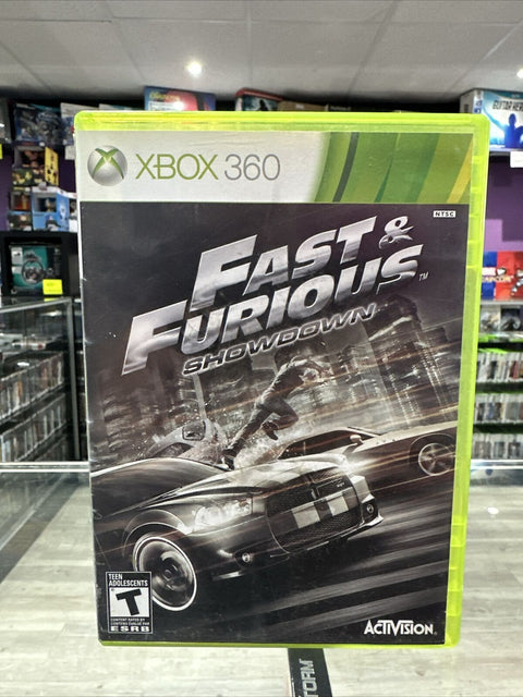 Fast & Furious: Showdown (Microsoft Xbox 360, 2013) Complete Tested!