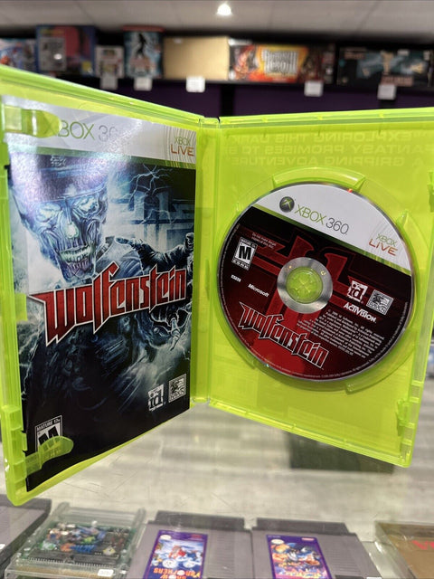 Wolfenstein (Microsoft Xbox 360, 2009) CIB Complete Tested!