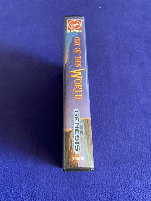 Out of This World (Sega Genesis, 1994) Authentic CIB Complete - Tested!
