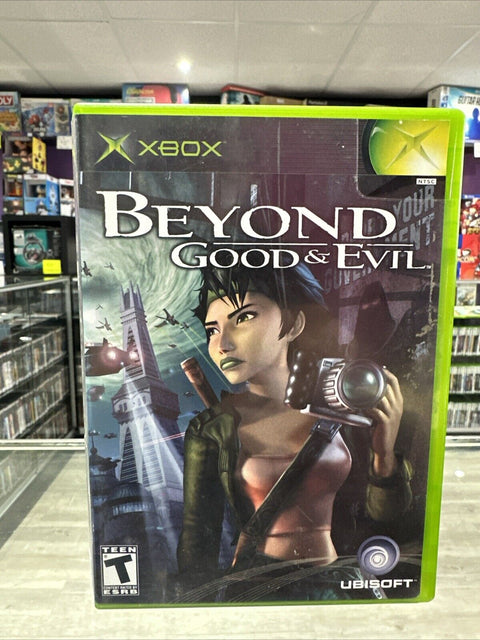 Beyond Good & Evil (Microsoft Origin OG Xbox, 2003) CIB Complete Tested!