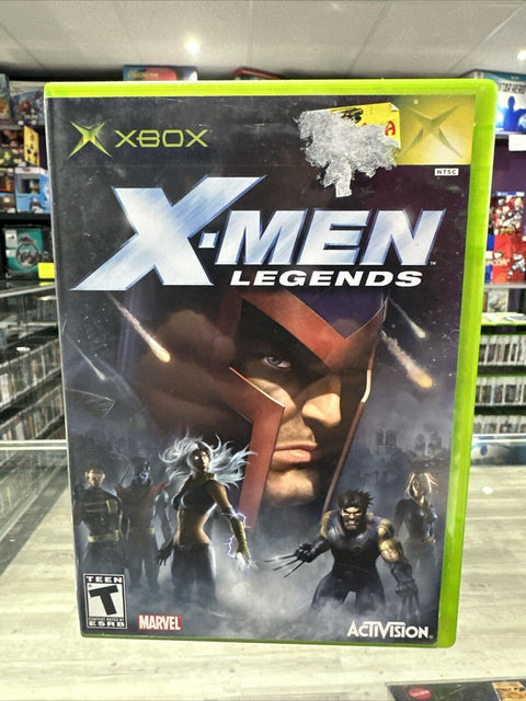 X-Men Legends (Microsoft Original OG Xbox, 2004) CIB Complete Tested!