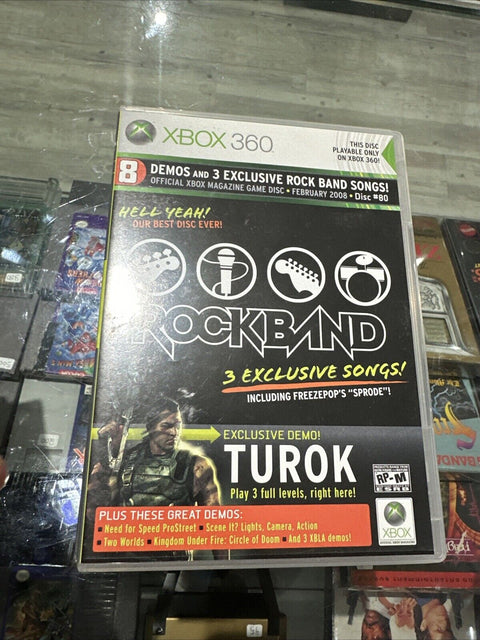 Lot Of 7 Xbox 360 Demo Discs