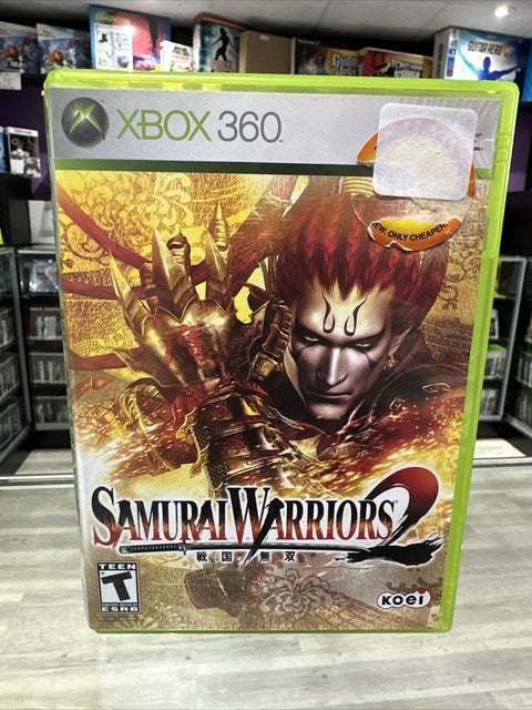 Samurai Warriors 2 (Microsoft Xbox 360, 2006) CIB Complete Tested!