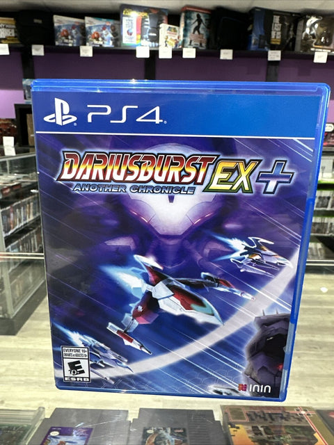 Dariusburst: Another Chronicle EX+ - Sony PlayStation 4 PS4 - CIB Complete