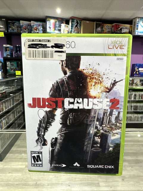 Just Cause 2 (Microsoft Xbox 360, 2010) CIB Complete Tested!