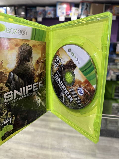 Sniper: Ghost Warrior (Microsoft Xbox 360, 2010) CIB Complete Tested!