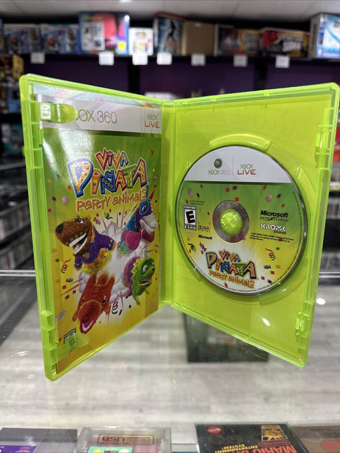 Viva Pinata: Party Animals (Microsoft Xbox 360, 2007) CIB Complete Tested!
