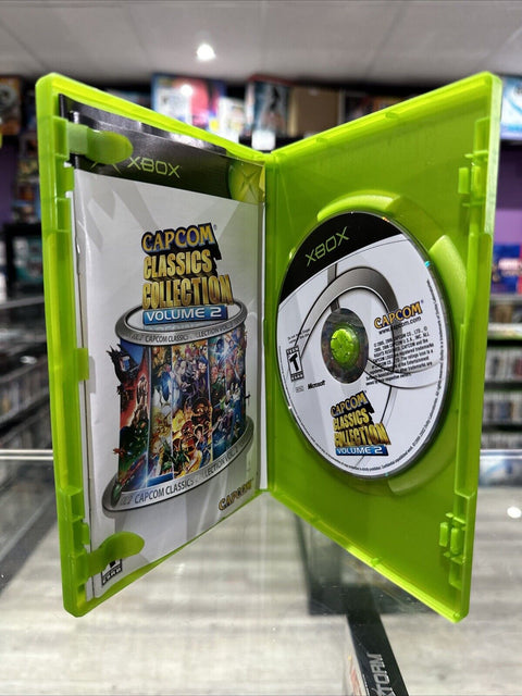 Capcom Classics Collection Vol. 2 (Microsoft Original OG Xbox, 2006) Complete