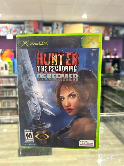 Hunter: The Reckoning Redeemer (Microsoft Xbox) OG Xbox CIB Complete Tested!