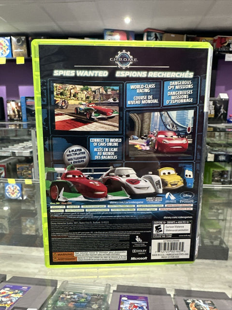 Cars 2: The Video Game (Microsoft Xbox 360, 2011) CIB Complete Tested!