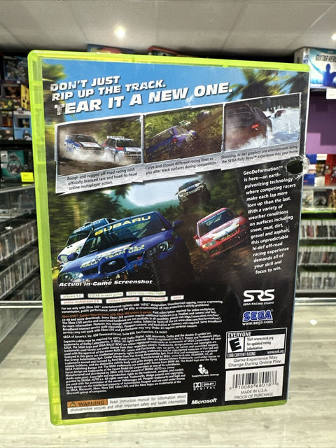 Sega Rally Revo (Microsoft Xbox 360, 2007) CIB Complete Tested!