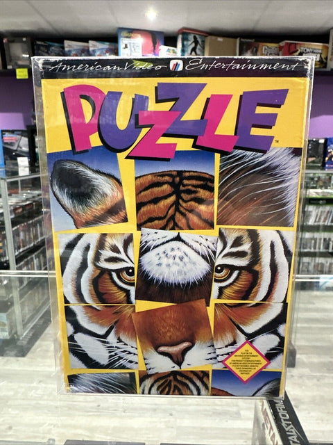 Puzzle (Nintendo Entertainment System, 1990) NES CIB Complete Tested!