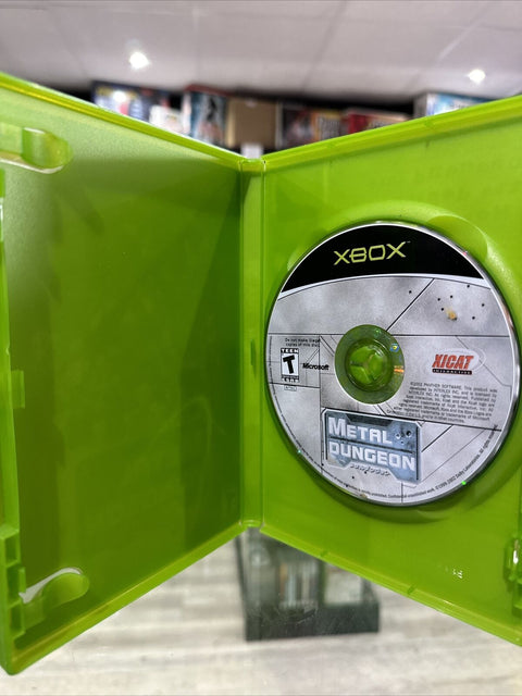 Metal Dungeon (Microsoft Original Xbox, 2002) No Manual Tested!