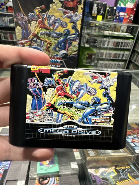 Captain America and the Avengers (Sega Mega Drive, Genesis) In Box - Tested!