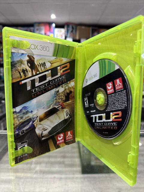 Test Drive Unlimited 2 (Microsoft Xbox 360, 2011) CIB Complete Tested!