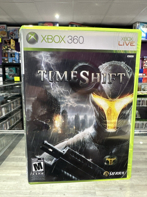 TimeShift (Microsoft Xbox 360, 2007) CIB Complete Tested!