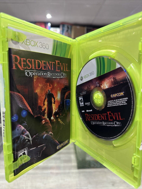 Resident Evil: Operation Raccoon City (Microsoft Xbox 360, 2012) Complete Tested