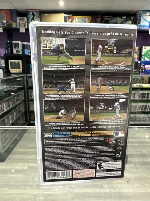 MLB 08: The Show (Sony PSP, 2008) CIB Complete Tested!