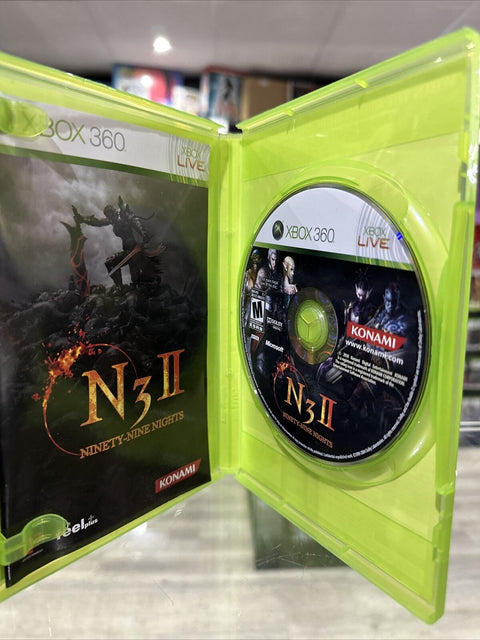 Ninety-Nine Nights II (Microsoft Xbox 360, 2010) CIB Complete Tested!