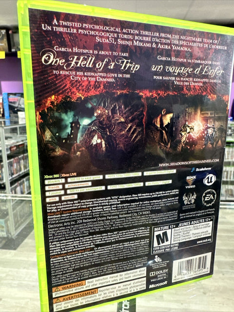 Shadows of the Damned (Microsoft Xbox 360) CIB Complete Tested!