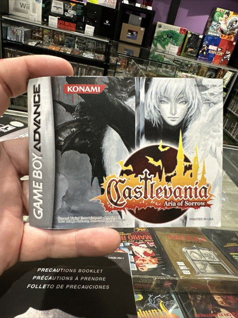 Castlevania Double Pack (Nintendo Game Boy Advance, 2006) GBA Complete Tested!