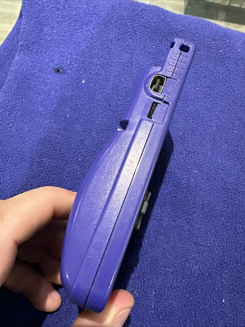 Nintendo Game Boy Color Grape Handheld System - GBC Tested - New Batt Cover