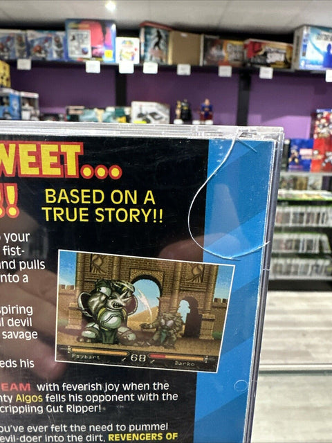 Revengers of Vengeance (Sega CD, 1994) CIB Complete Tested!